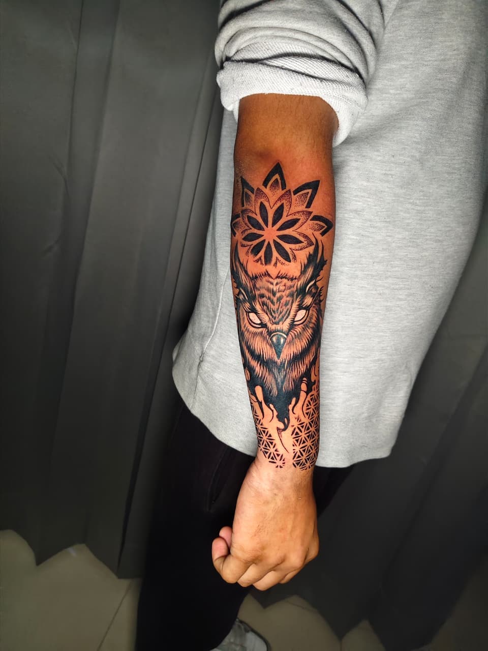 Black and Grey